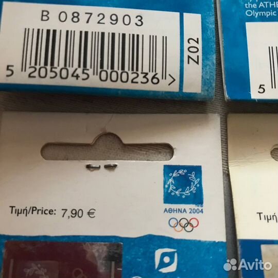 Значки Олимпиада Афины