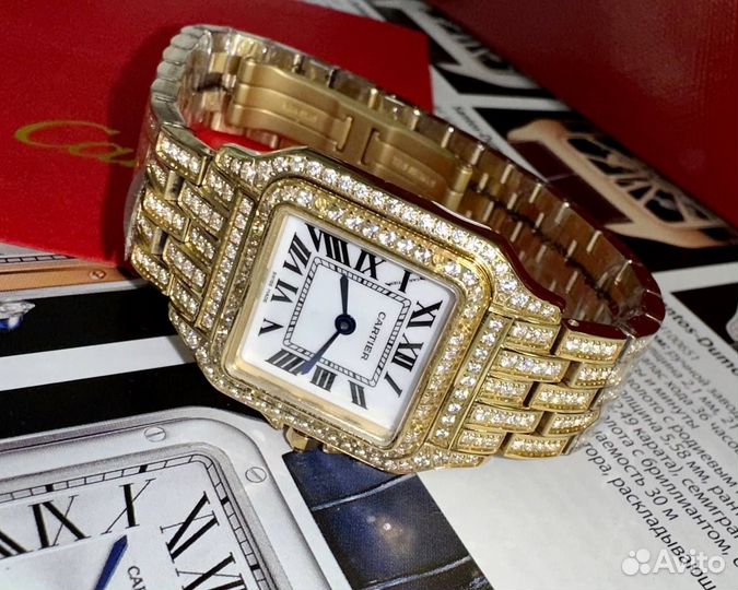 Cartier Panthere de Cartier 22mm Swarovski Женские
