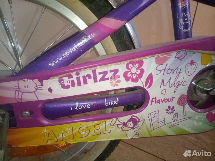 Велосипед NovaTrack 16 девочке