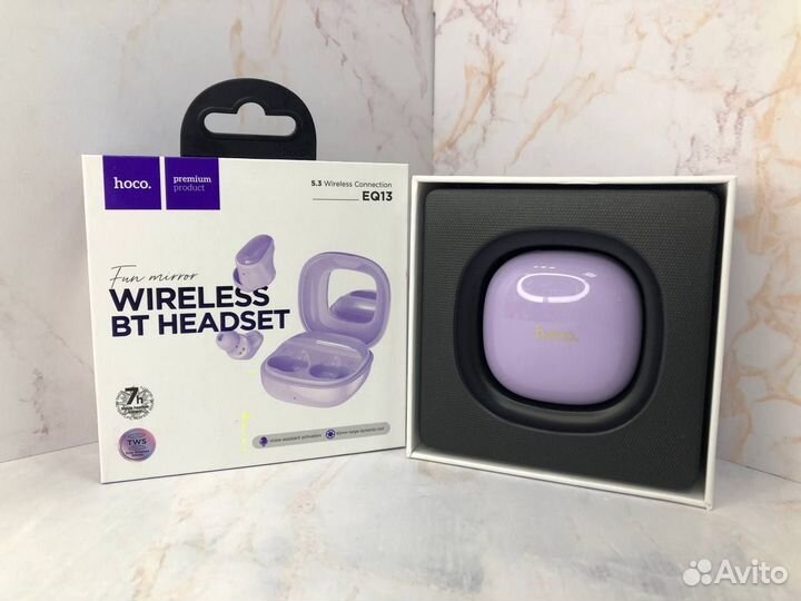 Беспроводные наушники Hoco EQ13 с зеркалом