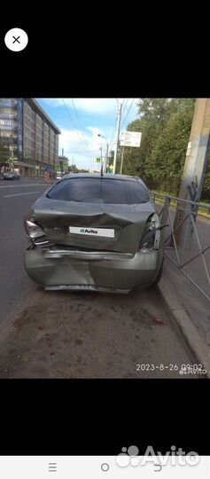 Nissan Primera 1.6 МТ, 2006, битый, 160 000 км