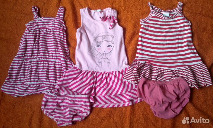 Одежда пакетом на лето 86-92(18-24 мес)