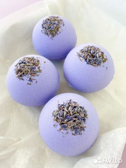 Бомбочки для ванны лаванда