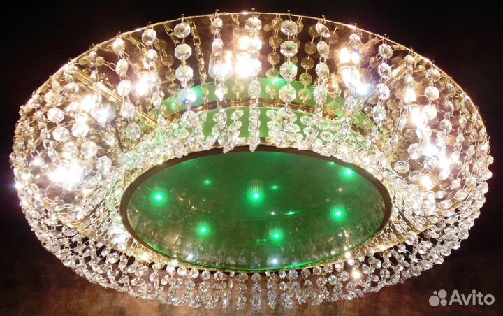 Люстра high-tech 191/15А GD White Е14 Картье