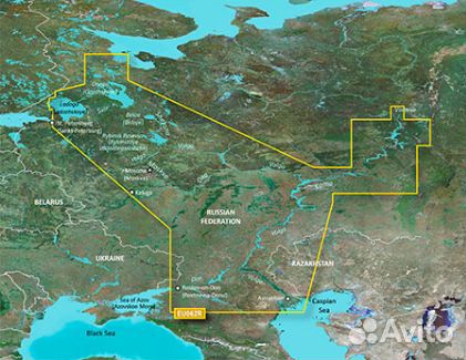Карта Bluechart G3 для Garmin