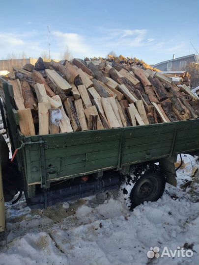 Продам дрова колотые, чурками