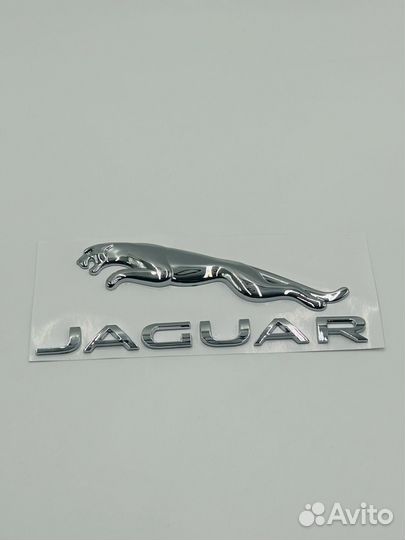 Эмблема Шильдик наклейка Jaguar