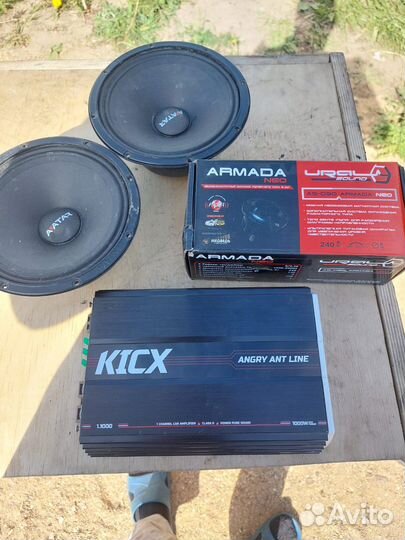 Сабвуфер и усилитель