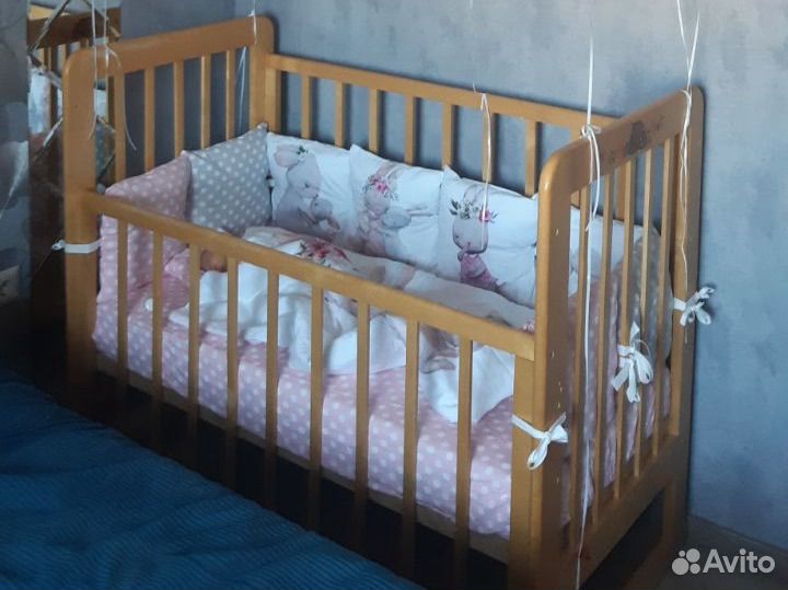 Комплект в кроватку с бортиками