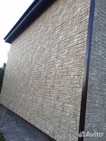 Фасадные панели Я-Фасад Крымский сланец серебро