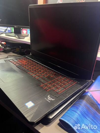 Игровой ноутбук asus tuf gaming I7-8750 GTX 1060