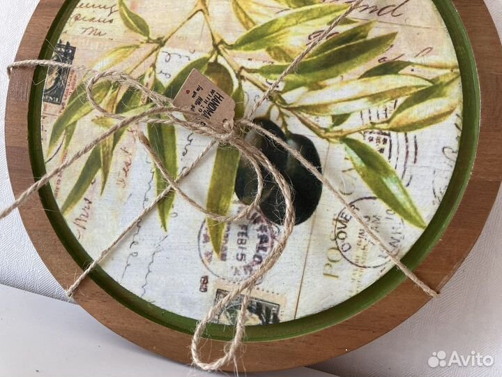 Новый деревянный поднос блюдо для закусок