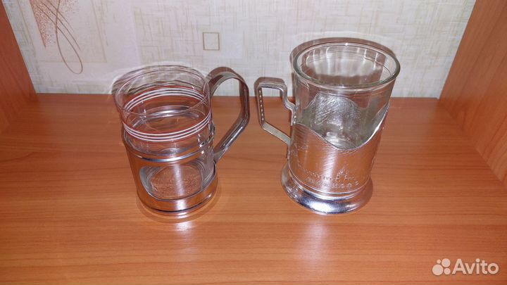 Подстаканники и стаканы в подстаканник