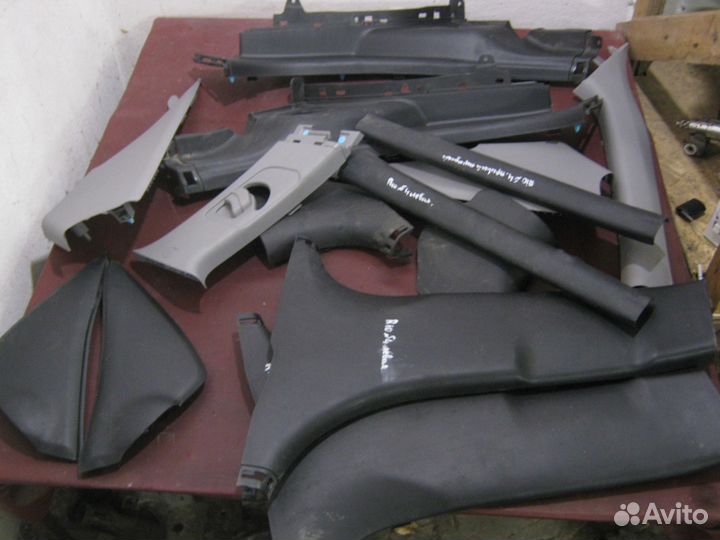 Обшивка накладка стойки порога кожух Rio Киа Рио 3