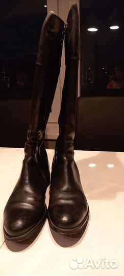Сапоги женские зимние натуральная кожа 40