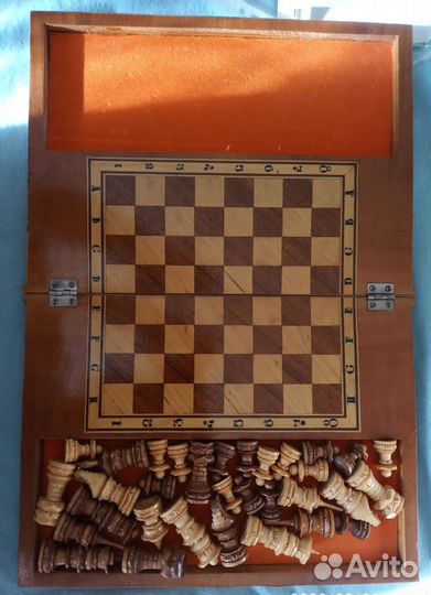 Шахматы подарочные СССР. Ручная работа