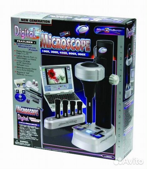 Цифровой микроскоп для школьника