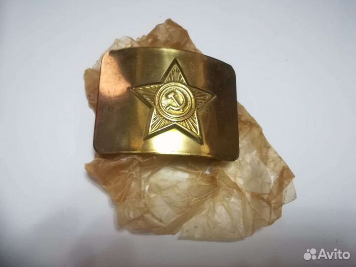 Пряжки для ремня армейские и флотские СССР