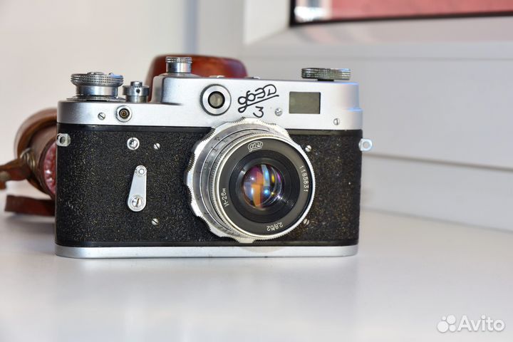 Фэд-3 Горбатый Пленочный фотоаппарат СССР ранний