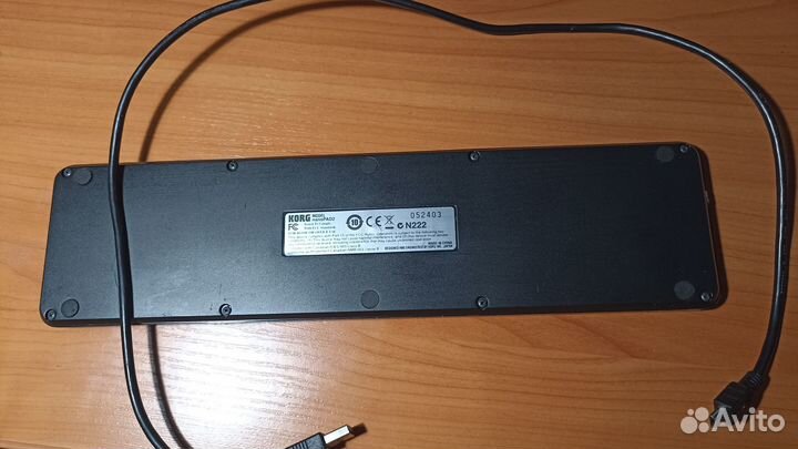 Миди контроллер Korg nanopad 2-BK