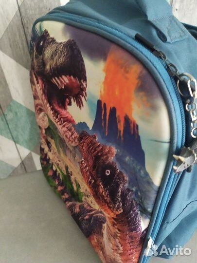 Рюкзак mojo динозавры с игровым полем