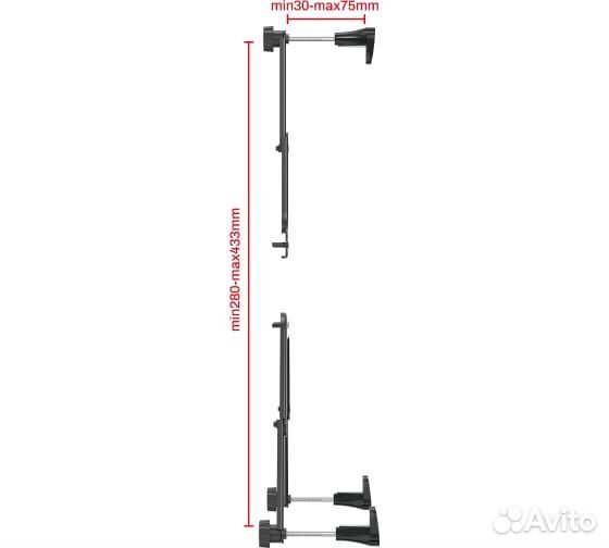 Vesa адаптер UniTeki FP3 17-27