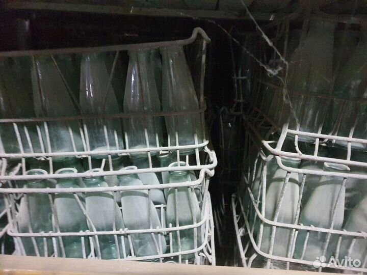 Молочная (кефирная ) стеклянная бутылка СССР 0,5л