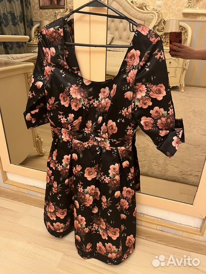 Платье цветное женское