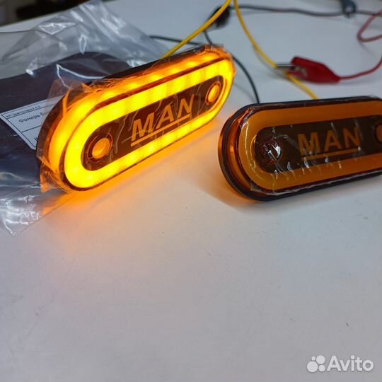 Фонари габаритные,боковые Светодиодные, MAN