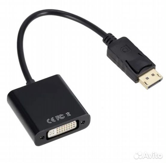 Переходник DVI - DP (DisplayPort)