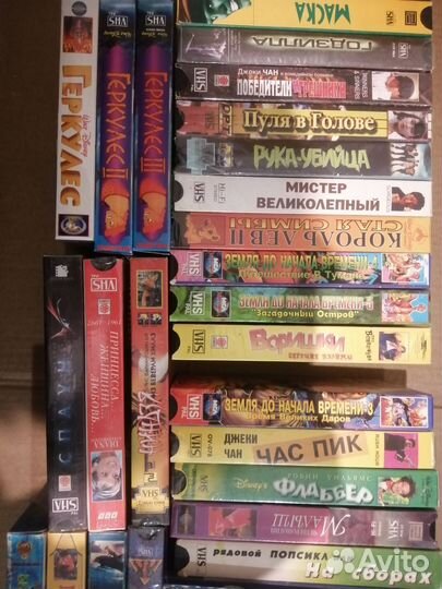 Кассеты vhs 90х годов