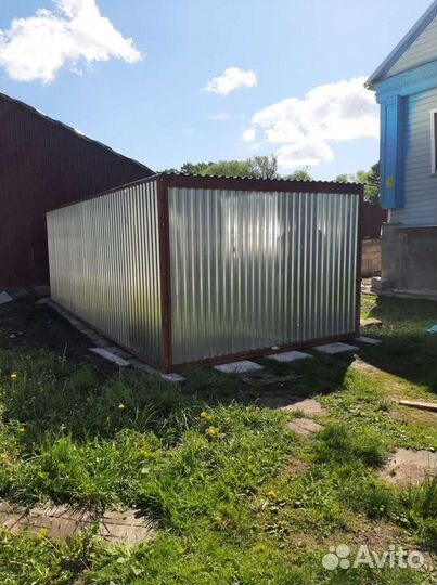 Гараж пенал,ракушка,сарай,хозблок