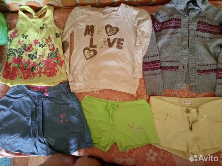 Детские вещи пакетом для девочек