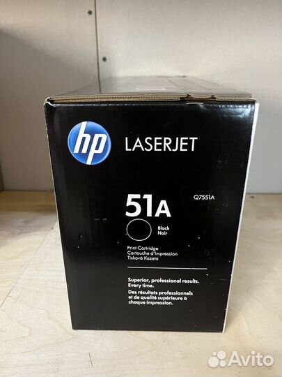 Картридж HP 51A Q7551A черный