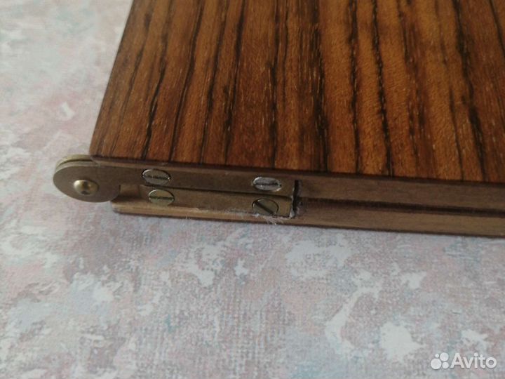 Папка адресная деревянная времен СССР