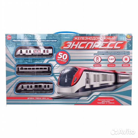 Железная дорога Экспресс ABToys C-00200(WB-A7300)