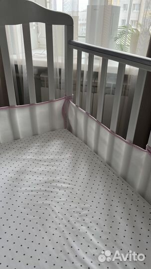 Бортики в детскую кроватку