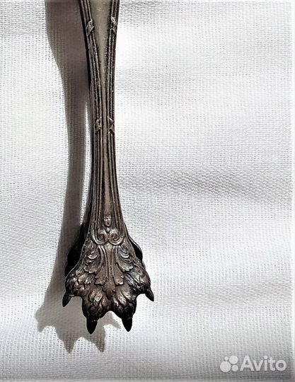 Щипцы из мельхиора Франция конец 19 века