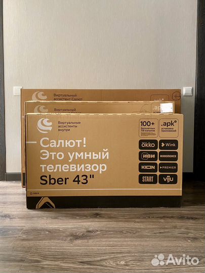 Новый телевизор Sber 32