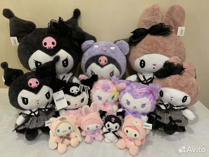 Куроми и Мелоди 45см, 35см, 20см, 15см, 13см, 12см