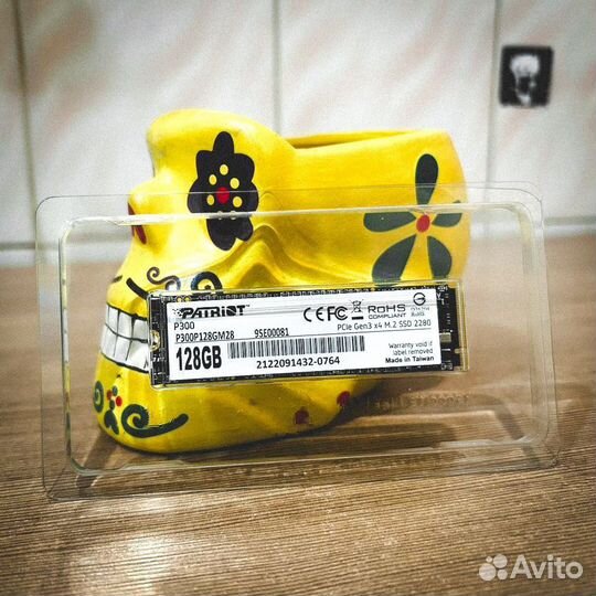 M.2 NVMe накопитель Patriot (128gb)