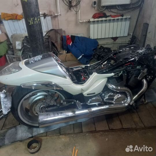 Suzuki M109R boulevard в разборе