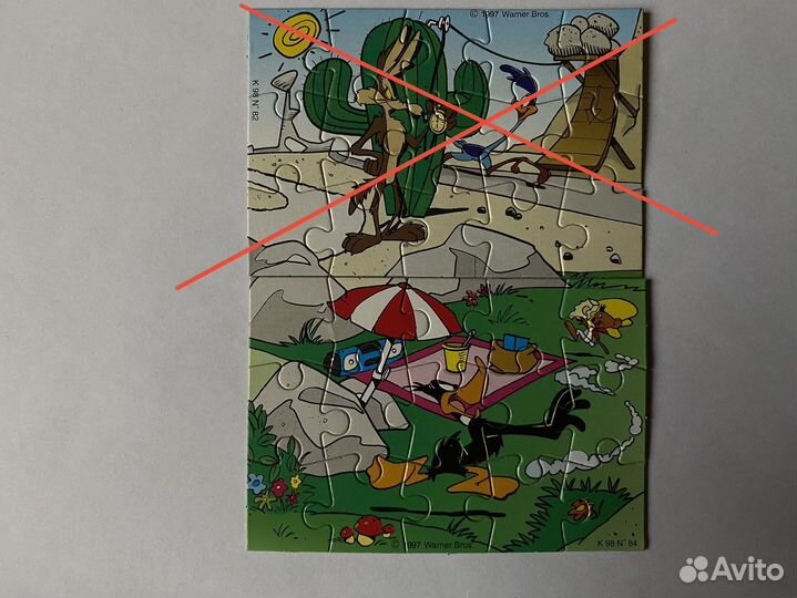 Пазлы из киндера