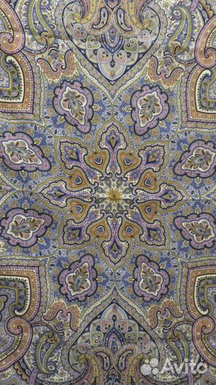 Павловопосадский платок шерсть