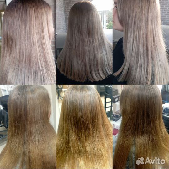 Модное окрашивание волос