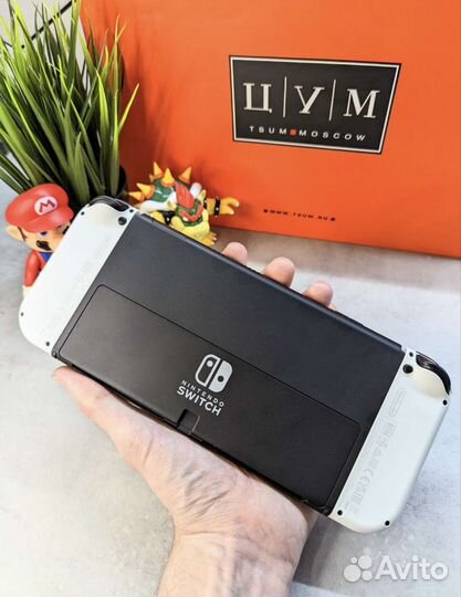 Nintendo Switch Oled Новая + 170 Игр