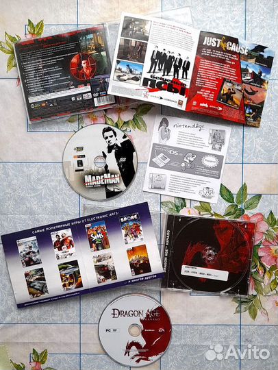 Игры на пк, Диски из журналов, Постеры