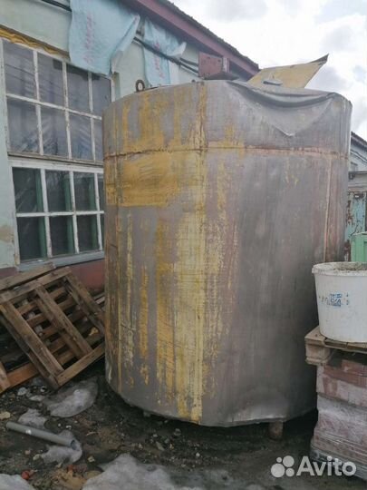 Бочка из нержавейки 6.3 м3