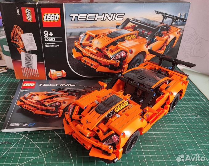 Lego Technic Лего техник Шеврале Корвет