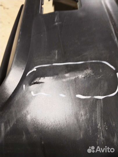 Бампер задний Nissan Qashqai j11 с 2017